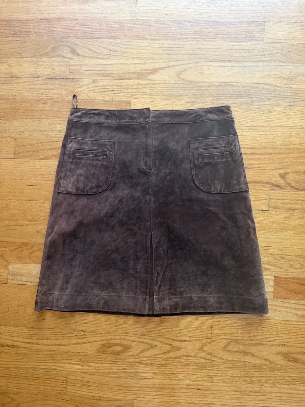 Vintage Lilly Pulitzer 100% suede skirt